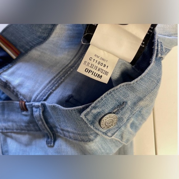 VINTAGE NOTIFY HIGH RISE FLARE LEG EXCELLENT CONDITION, LIKE NEW Sz. 28 inseam - Picture 5 of 7